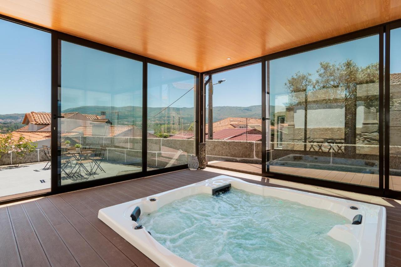 Casa De Lagarinhos Jacuzzi Spa Jogos Gym - Serra Da Estrela - Seia - Gouveia Gouveia  Buitenkant foto