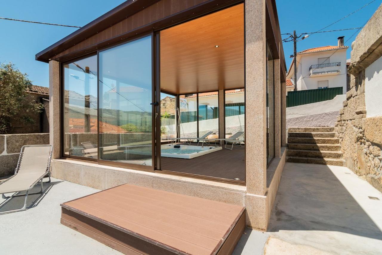 Casa De Lagarinhos Jacuzzi Spa Jogos Gym - Serra Da Estrela - Seia - Gouveia Gouveia  Buitenkant foto